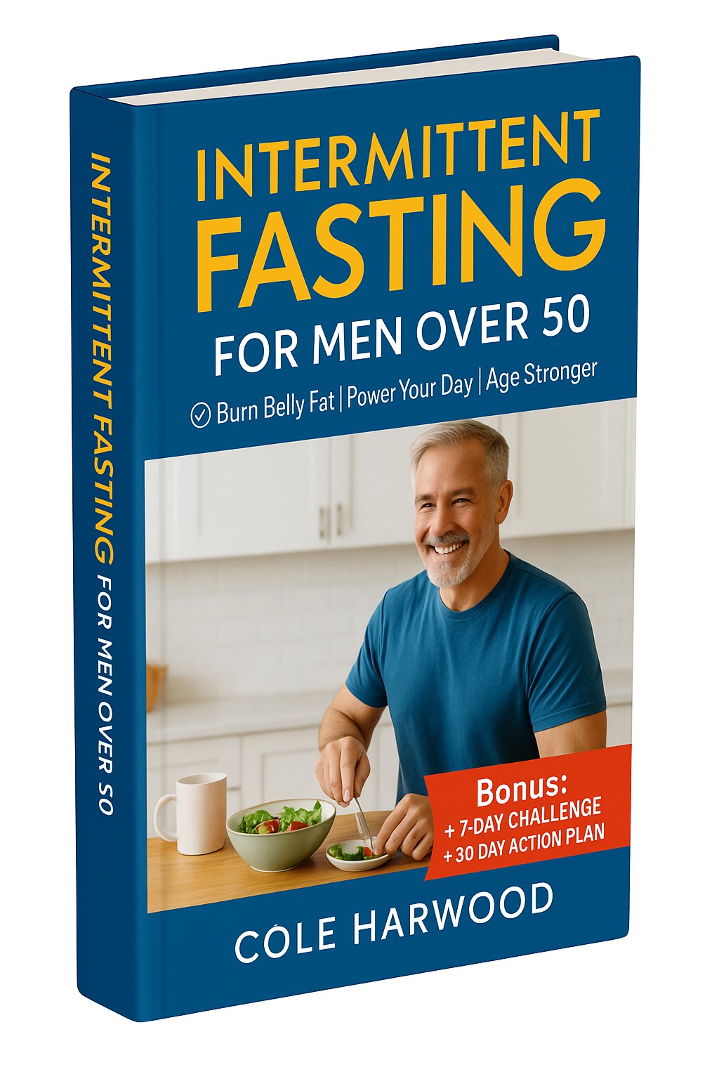 Intermittent Fasting for Men Over 50 Book Cover